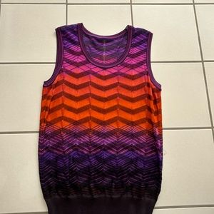 Missoni tank sweater